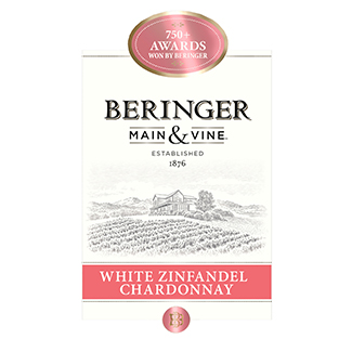 Beringer Main & Vine White Merlot NV 1.5 L.