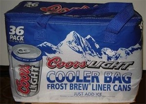 Coors - Light 36 Pack 12oz Cans Cooler Bag - Shoppers Vineyard